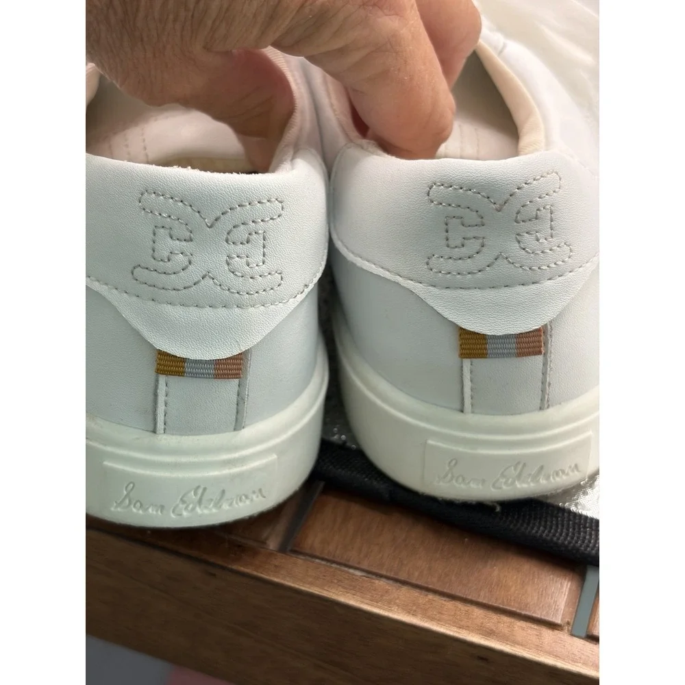 Sam Edelman women's White Sneakers size 9.5 CLEAN
